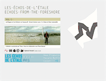 Tablet Screenshot of echos.editions-cactus.com